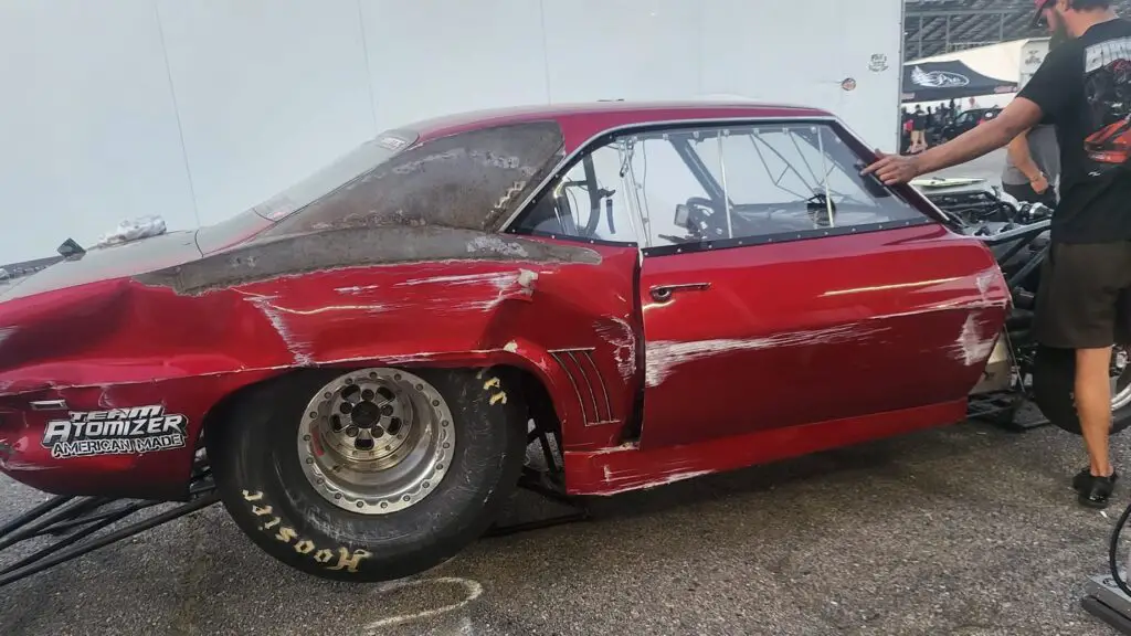 Street Outlaws No Prep Kings star James "Birdman" Finney had an accident on Friday during Street Outlaws LIVE at Virginia Motorsports Park