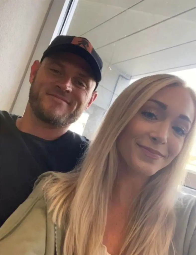 Former NFL quarterback Ryan Mallett with his new girlfriend Madison Carter on his Facebook page